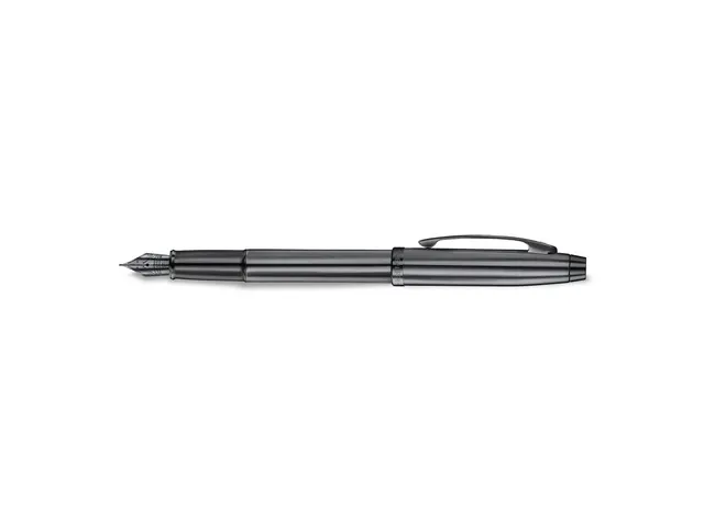 Vulpen Sheaffer 100 E9375 F Ionic Shiny dark grey gunmetal