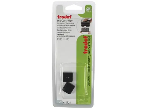 Trodat Vervangkussen Zwart Voor Stempel 4921