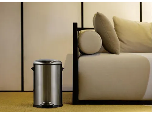 Pedaalemmer Belle Deluxe 12 Liter Mat RVS
