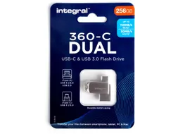 360-C Dual USB-C & USB 3.0 stick, 256 GB