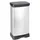Pedaalemmer Decobin Duo 23+23 Liter Zilver Zwart