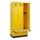 locker met bank,HxBxD 1950x900x815mm,3vak,vak B 300mm,cilinderslot
