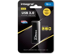 Integral Usb-Stick 3.0, 16Gb, Zwart