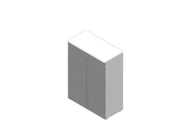 vitrinekast HxBxD 1232x900x450mm 2xhouten vloer 3 OH aluminium wit