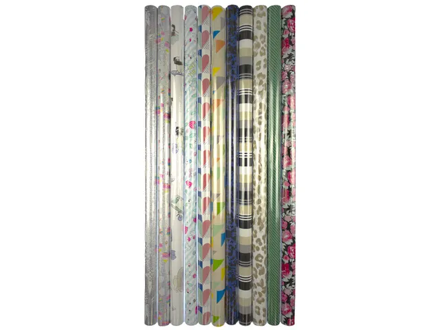 Cadeaupapier Kangaro luxe ass. 70 x 100 cm, 2 vel per rol, FSC