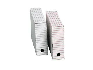 Archiefdoos set van 2 Dozen 310x85x245mm wit - 1