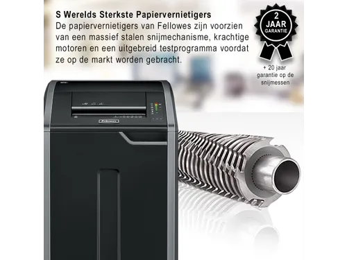 Papiervernietiger Fellowes 425i P-2 Stroken