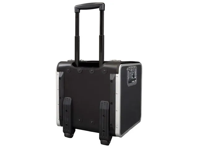 Valise pilote trolley Alassio Parma imitation cuir Noir
