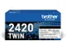 Toner Brother TN-2420TWIN noir