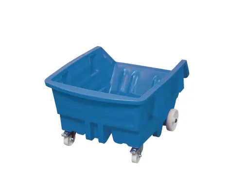 PE-kiepwagen,HxLxB 925x1560x1145mm,0,75m³,draagverm. 250kg,blauw