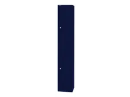 Garderobekast 1802x305x305mm 1x2 Vakken Plaatstaal Oxfordblauw