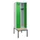 locker met bank,HxBxD 2120x600x815mm,2vak,vak B 300mm,cilinderslot