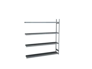 breedvakstelling,aanbouwveld,HxBxD 2500x2270x435mm,vakl. 350kg - 1
