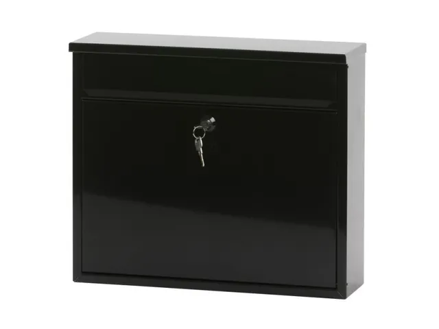 Wandbrievenbus Granadan Staal Zwart