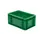 Euronorm-stapelbak 5.5l 145x300x200mm Wanden/bodem Gesloten Groen