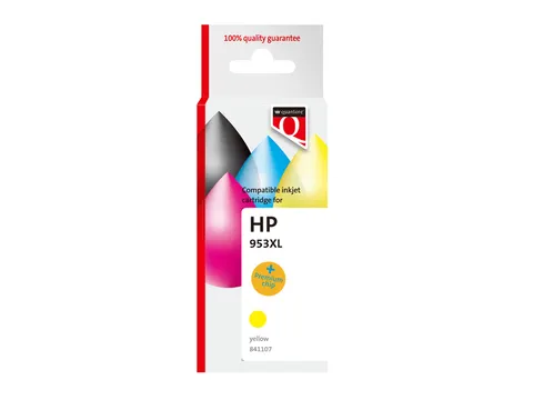 Inktcartridge Quantore alternatief tbv HP F6U18AE 953XL geel HC
