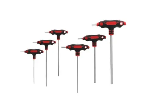 GEDORE R38672006 2C T-greep schroevendraaierset zeskant 2,5-8mm