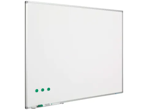 Smit Visual whiteboard 30x45cm softline 8mm alu-profiel emaille
