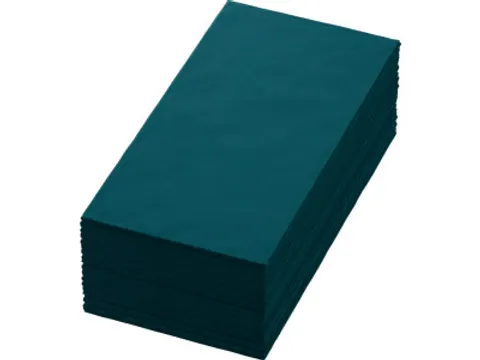 Bio Dunisoft servet 40x40cm Ocean Teal 360 Stuks