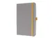 Cahier Linescape A5 gris clair ligné couverture rigide