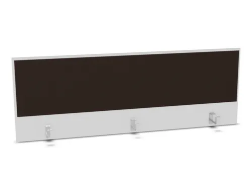 opzetpaneel,v. bureau,aanbouw achter,B 1600mm,Bl-wit,BN2036-bruin