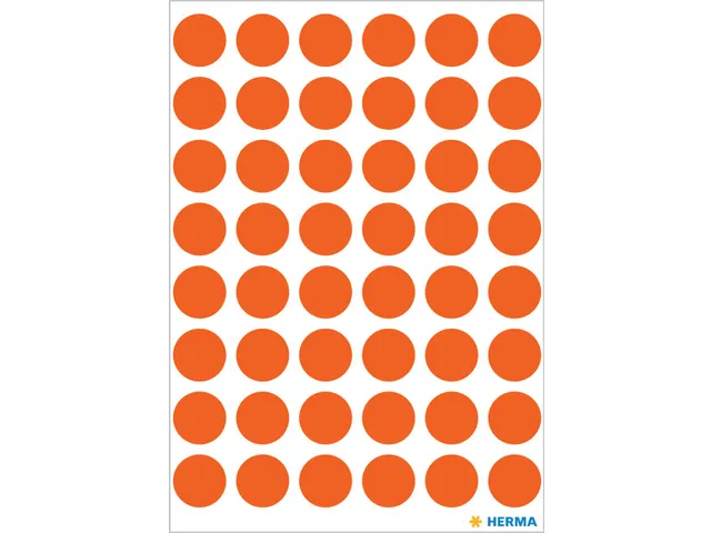 HERMA 1862 Multipurpose etiketten Rond 13mm Rood 240 stuks