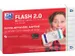 Flash 2.0 flashcard starterkit gelijnd A7 wit 80 vel