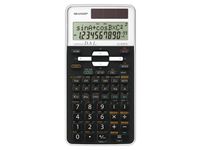 Calculator Sharp-EL506TSWH zwart-wit wetenschappelijk