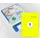 Etiket 105x74mm Fluor Geel 100 Vel