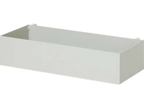 opbergbak,v. perfoplaat,HxBxD 65x300x125mm