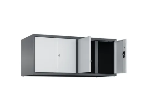 opzetkast,v. locker voor scheiding van kleding,4vak.,vak B 300mm