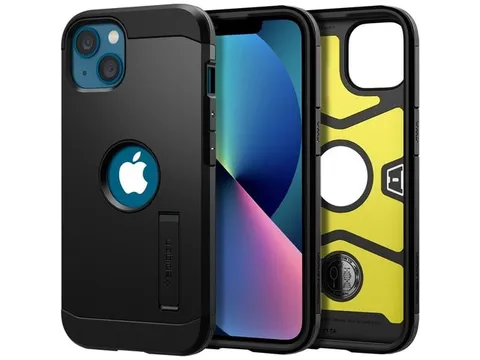 Spigen Case ACS03539 iPhone 13 Tough Armor Zwart