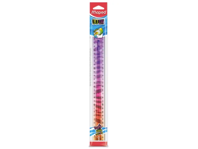 Règle Maped Twist'n Flex Animals 30cm display 20 pièces assorti