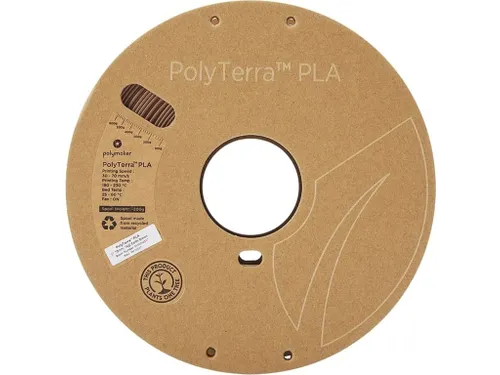 3d Filament 1.75mm PolyTerra PLA Earth Brown 1kg