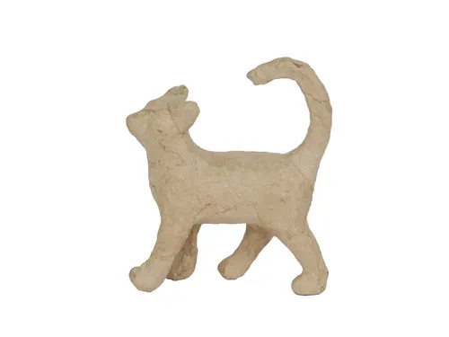 Figuur Décopatch kat rechtopstaand 11x3.5x12cm