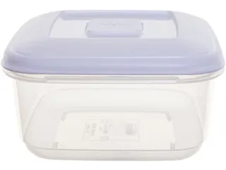 Vershouddoos Met Deksel Vierkant 1,6 Liter Wit - 2