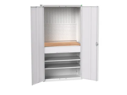 armoire modulaire HxlxP 2000x1050x550mm 2xtablette en acier 1tiroir(s)