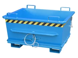 Bodemklepcontainer Hxbxd 721x1040x1200mm 0.50m³ 1000kg Ral5012