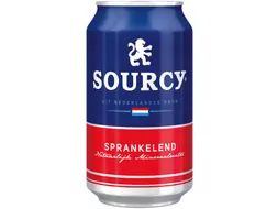 Water Sourcy rood blik 330ml