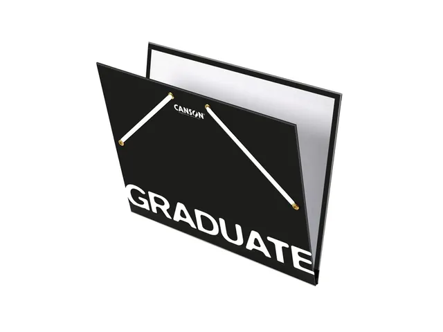 Tekenmap Canson Graduate elastieksluiting 260x330mm zwart