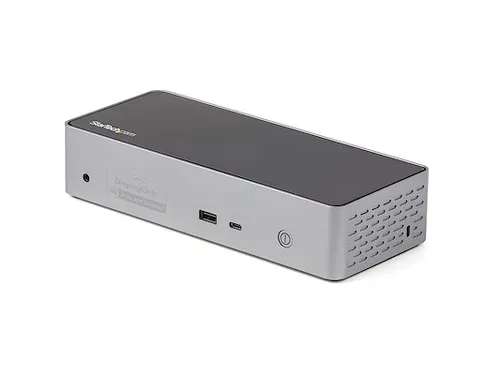 StarTech USB-C Docking Station 4K Quad Monitor 100W PD LAN