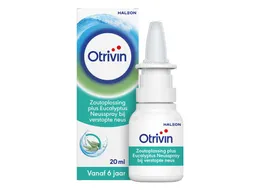 Neusspray Otrivin zoutoplossing eucalyptus 20ml