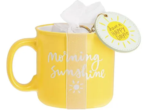 Giftset Èccolo DL mok 580ml en sleutelhanger Morning Sunshine