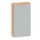 Kantoorkast 1920x1000x430mm Decor Romp Beuken Decor Front Lichtgrijs