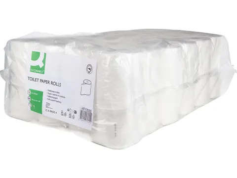 Toiletpapier 2 Laags 200 Vel Pak Van 48 Rol Wit