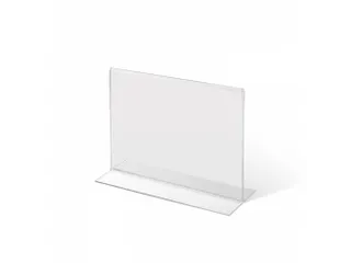 Folderhouder A5 T-Stand Acryl Liggend Voordeelbundel - 1