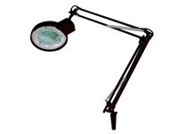 Bureaulamp Met Vergrootglas 5 Dioptrie - 22W - Zwart