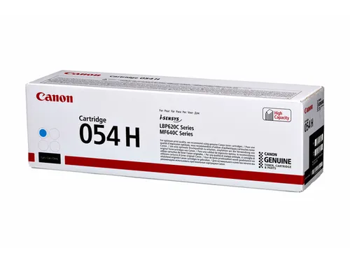 Canon 054H Toner Cyaan voor i-SENSYS Serie