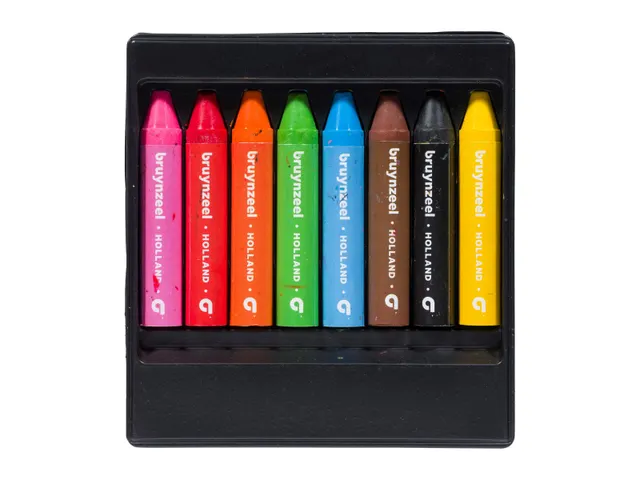 Waskrijt Bruynzeel Kids Pocoyo assorti 8 stuks