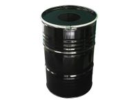 Stoere Afvalbak Binbin Met Inwerpopening 200 Liter Zwart